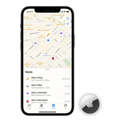 Air tag GPS intelligent